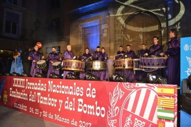 Representación de Calanda en Jornadas Alcañiz - Foto Ayuntamiento de Alcañiz